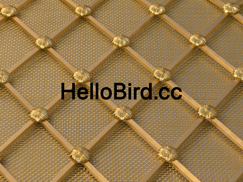 decorative mesh grill